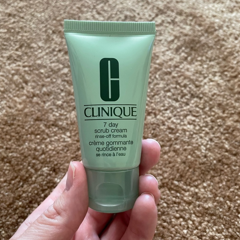 NWOT Clinique 7 Day Scrub Cream 1oz.